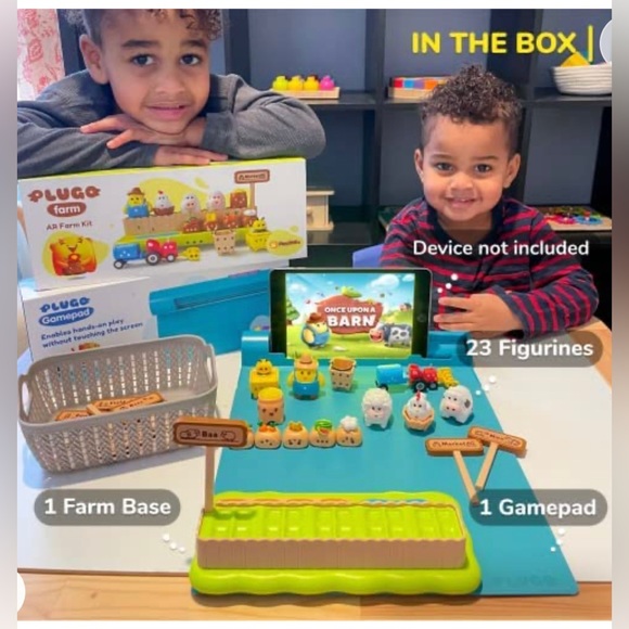 PLUGO Other - PlayShifu Educational Farm Toys - Plugo Farm (Kit + App) Interactive Educationa
